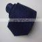 Blue color Tie Spot Design 100% Silk Woven Tie