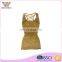 Factory provide sleeveless breathable lace back seamless shaper suit