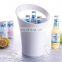 Custom plastic material vodka ice buckets for party