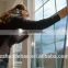For house windows use protective PE Film