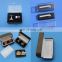 metal men's tie bar with box- sublimation blank silver tie pin tie clip for shirt