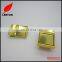 China Supply Good Quality Shiny Gold Leather Bag Lock
