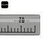 Melors EVA Embossed Sheet Fish Measurement Tool With Adhesive Fish Ruler