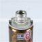 The Classic Design Of An Empty Tinplate Aerosol Can For Engine Additives/Detergents/Lubricants