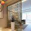 Jyf0037 Home Hotel Room Divider Rose Gold Color 304 316 Stainless Steel Decorative Metal Screen Patterns Partition