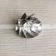 GT15-25 34.62/49.10mm 702489-0009/6/2 6+6 Blades Turbo/milling/aluminum 2618/billet Compressor Wheel for 717858/724930/750718