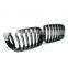 Gloss black 1-slat ABS plastic front kidney grill grille mesh bumper for BMW X3 X4 F25 F26 2014+