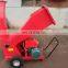 Mini branch shredder machine electric wood chipper for sale