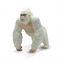 Albino Gorilla Toys King Kong White Realistic Hand Painted Gorilla Ape Wild Model Animal Figurine
