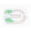 1x64 plc splitter Steel Tube IN/OUT 0.9mm G657A1 White 1m Pigtail with SC/LC