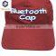 high quality bluetooth sport cap with earphones for winter
