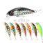 5.5cm 6.3g mini submerged tremble lifelike treble hook seabass  long shot minow hard Fishing Lure