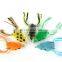 Most Popular soft plastic bait fishing frog lure set with hollow body  topwater simulation  snakehead lure