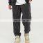 wholesale fashionable causal 100% cotton trousers heavy solid color custom men's joggers