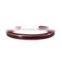 Square bracelet No 9 Tinted Copper Thickness 6X6 mm