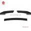 Honghang Auto Parts PP Material Black/Carbon Fiber Color Universal Front Lip For All Cars