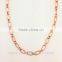 fashion necklaces 2014 stainless steel silver snake chain necklace