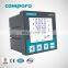 72*72mm Three phase modbus remote control small digital electricity power meter output 4 20ma