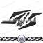 JDM STYLE UNIVERSAL FRONT BUMPER SPOILER CANARD SPLITTER