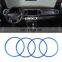 Suitable for 16-20 Toyota Tacoma central control air-conditioning outlet ring (outer ring) Aluminum alloy decorative ring