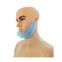 White Non woven Disposable Beard Cover Single Loop 18'' For Food Processing