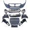 2018-2021 M front bumper with grill for BMW X3 G01 X4 G02 Facelift BMW M Style Body kit car bumper for BMW X3 X4 2018 2019 2020