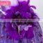2015 new fashion purple satin bridesmaid dress