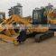 Komatsu mining machine used PC35 mini digger with AC, komatsu pc35 crawler excavator price low on sale in China