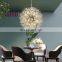 Snowflake Chandelier LED Lamp Personality Model Atmosphere Luxury Living Room Nordic Style Crystal LED Pendant Lights