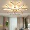 Modern LED Ceiling Lamps For Bedroom White Remote Control Dimming Lights Fixtures Acrylic Iron Ceiling Lamp