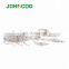 JOHNCOO 75mm 2.5g Artificial Fish Lure Soft Baits Fishing Shrimp Bait