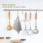 stainless steel chainmail scrubber with silicone for cast iron pan