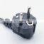 wholesale 1M 3 pin 240v power cord plug eu power lead extension cord for Computer Laptop