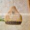 Handcrafted natural Rattan Lampshade rattan pendant light wicker ceiling light decor manufacturer