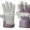Cheap cow split leather gloves safety working gloves