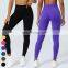Wholesale Womens Tummy Control Tights Sports Legging Custom Workout Wear Gym Fitness Pants High Waist Yoga Leggings For Women