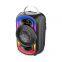 JQS406 OEM bass sound portable 4-inch speaker 8W power wireless bluetooth speaker for outdoor