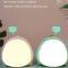 China Manufacturer Silicone Moon Lamp Chargeable LED Dinosaur Lamp Children Night Light Switch  USB in Bedroom Portable