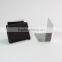 Polished Silver Metal Purse Display L Stand Metal Wallet Display stand