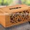 Wooden Facial Tissue Paper Box Design