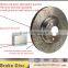 China car accessories,drilled and dacromet , brake disc