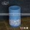 wholesale handmade LED candle light,flameless sitimulated LED paraffin wax candle with seashell