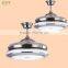 White Light Simple European Design Ceiling Fan