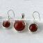 Stylish !! Carnelian 925 Sterling Silver Jewelry Set, Vintage Silver Jewelry, Semi Precious Stone Silver Jewelry