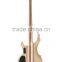 China solid 5 strings ASH body electric bass kit guitar