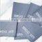 Custom colorful printed satin label for clothing