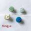 Nickle free Custom lacquered brass cap ring snap button for baby wear