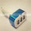 3 Port Usb Car Charger Aluminum Cover 5v/3.1A USB Car Charger Whosale
