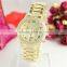 2016 New Brand Watch Fashion Lady Watches Women Full Stainless Steel Quartz Dress Wristwatches Gold Silver Rose Gold Watch