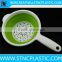 new style plastic vegetable strainer with flexible handle